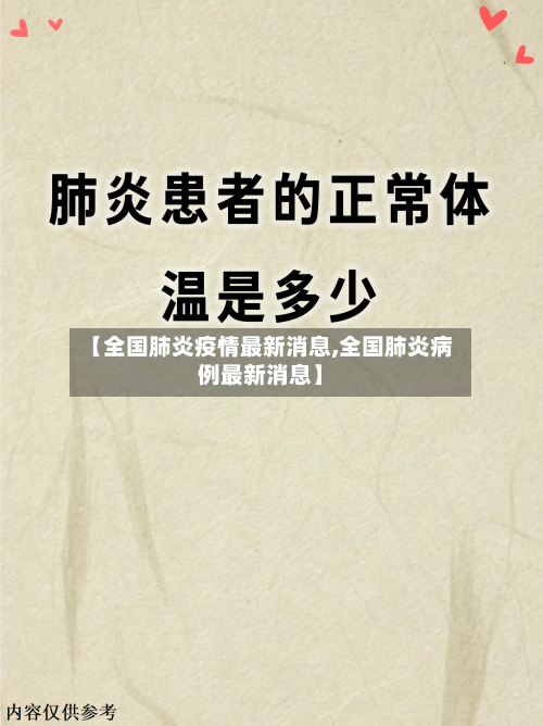 【全国肺炎疫情最新消息,全国肺炎病例最新消息】