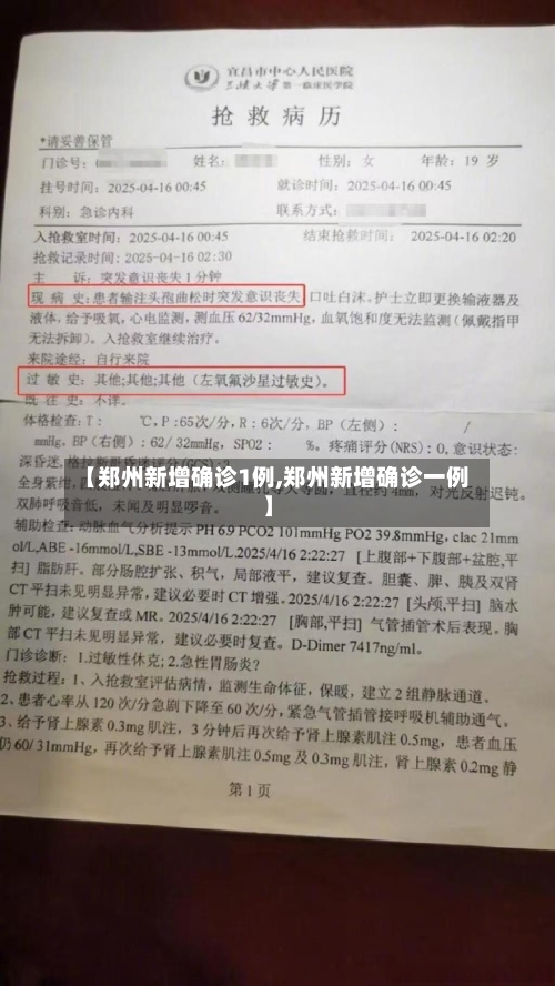 【郑州新增确诊1例,郑州新增确诊一例】-第3张图片