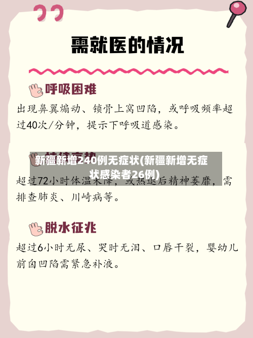 新疆新增240例无症状(新疆新增无症状感染者26例)-第2张图片