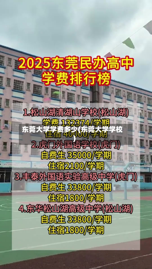 东莞大学学费多少(东莞大学学校)