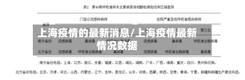 上海疫情的最新消息/上海疫情最新情况数据-第2张图片