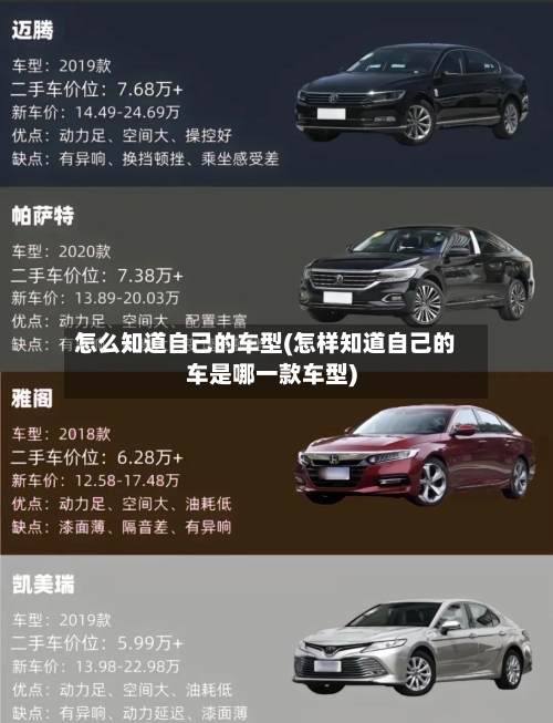 怎么知道自己的车型(怎样知道自己的车是哪一款车型)
