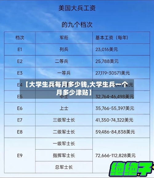 【大学生兵每月多少钱,大学生兵一个月多少津贴】-第2张图片