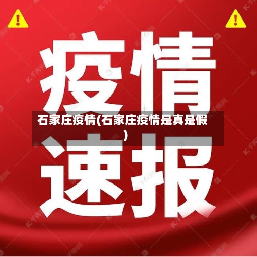 石家庄疫情(石家庄疫情是真是假)-第2张图片