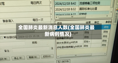 全国肺炎最新消息人数(全国肺炎最新病例情况)-第2张图片