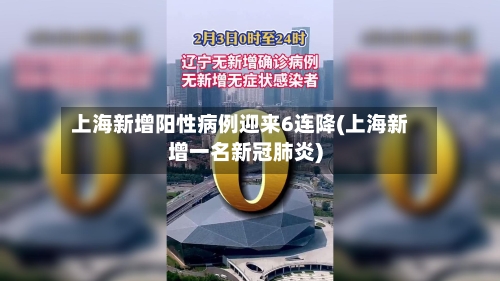 上海新增阳性病例迎来6连降(上海新增一名新冠肺炎)-第3张图片