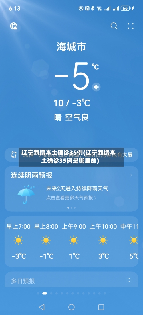 辽宁新增本土确诊35例(辽宁新增本土确诊35例是哪里的)-第3张图片