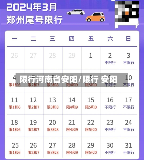 限行河南省安阳/限行 安阳
