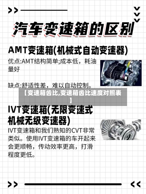 【变速箱齿比,变速箱齿比速度对照表】