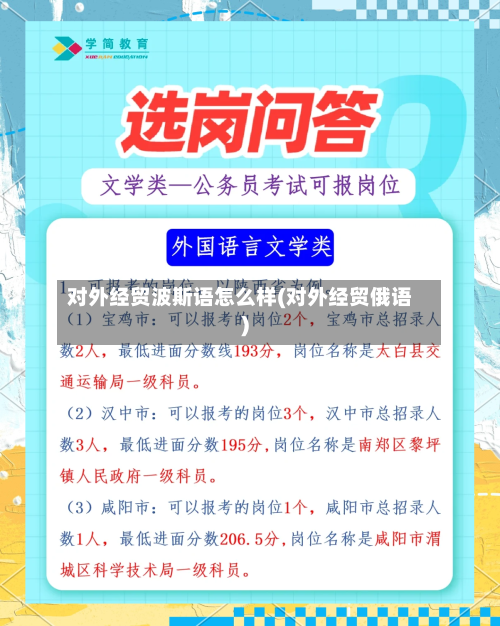 对外经贸波斯语怎么样(对外经贸俄语)-第3张图片