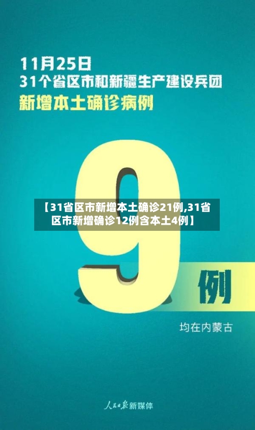 【31省区市新增本土确诊21例,31省区市新增确诊12例含本土4例】-第2张图片