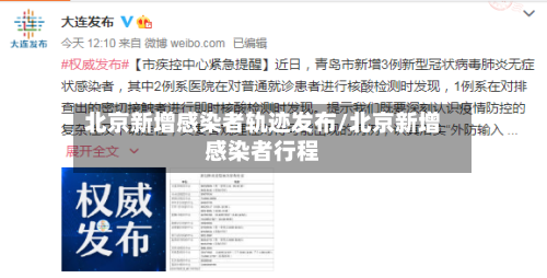 北京新增感染者轨迹发布/北京新增感染者行程-第2张图片