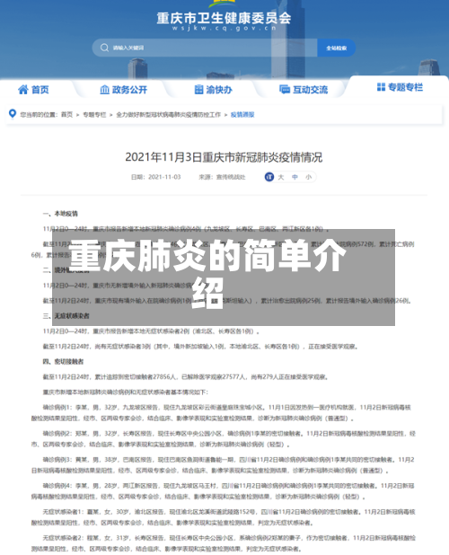 重庆肺炎的简单介绍-第2张图片
