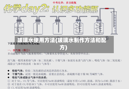 玻璃水使用方法(玻璃水制作方法和配方)