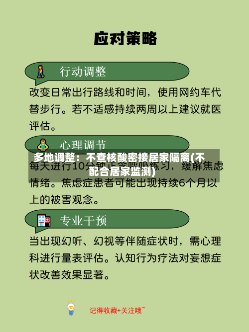 多地调整：不查核酸密接居家隔离(不配合居家监测)-第3张图片