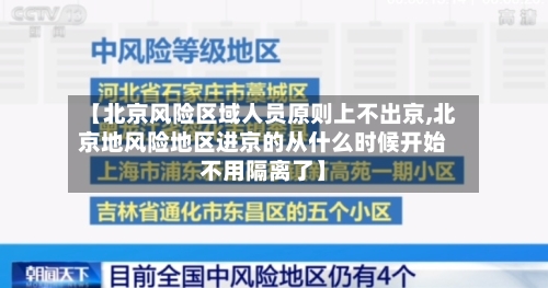 【北京风险区域人员原则上不出京,北京地风险地区进京的从什么时候开始不用隔离了】-第2张图片